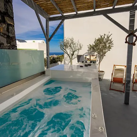 Misilia Santorini Cycladic House With Jacuzzi *