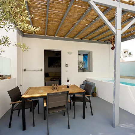 Misilia Santorini Cycladic House With Jacuzzi Vothon